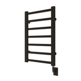19.5"x31" Tuzio Milano Towel Warmer in Matte Black / Electric Hardwired