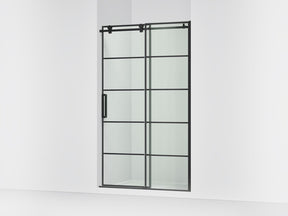 Composed™ 44-1/8"-47-7/8" W x 78" H sliding shower door with 3/8"-thick Crystal Clear glass