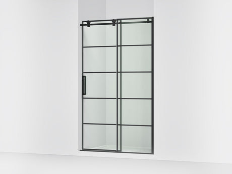 Composed™ 44-1/8"-47-7/8" W x 78" H sliding shower door with 3/8"-thick Crystal Clear glass