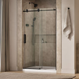 Composed™ 44-1/8"-47-7/8" W x 78" H sliding shower door with 3/8"-thick Crystal Clear glass