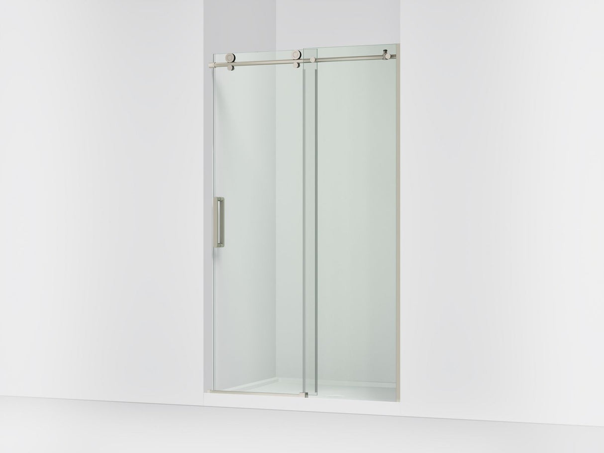 Composed™ 44-1/8"-47-7/8" W x 78" H sliding shower door with 3/8"-thick Crystal Clear glass
