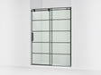 Composed™ 56-1/8"-59-7/8" W x 78" H sliding shower door with 3/8"-thick Crystal Clear glass