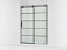 Composed™ 56-1/8"-59-7/8" W x 78" H sliding shower door with 3/8"-thick Crystal Clear glass