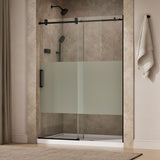 Composed™ 56-1/8"-59-7/8" W x 78" H sliding shower door with 3/8"-thick Crystal Clear glass
