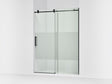 Composed™ 56-1/8"-59-7/8" W x 78" H sliding shower door with 3/8"-thick Crystal Clear glass