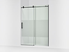 Composed™ 56-1/8"-59-7/8" W x 78" H sliding shower door with 3/8"-thick Crystal Clear glass