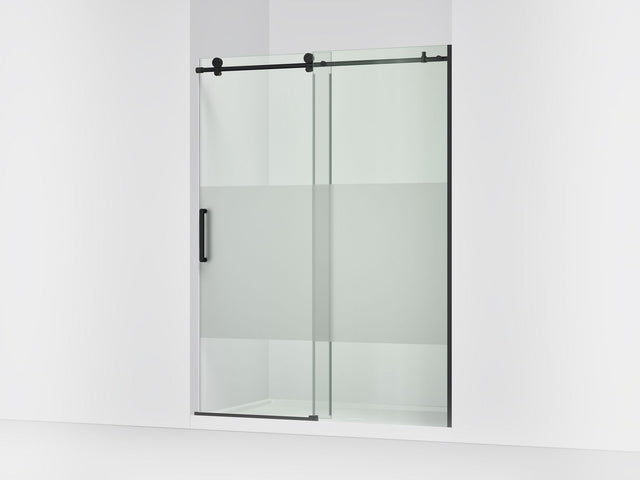 Composed™ 56-1/8"-59-7/8" W x 78" H sliding shower door with 3/8"-thick Crystal Clear glass