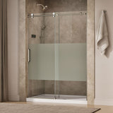 Composed™ 56-1/8"-59-7/8" W x 78" H sliding shower door with 3/8"-thick Crystal Clear glass