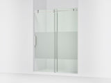Composed™ 56-1/8"-59-7/8" W x 78" H sliding shower door with 3/8"-thick Crystal Clear glass