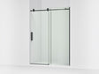 Composed™ 56-1/8"-59-7/8" W x 78" H sliding shower door with 3/8"-thick Crystal Clear glass