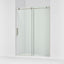 Composed™ 56-1/8"-59-7/8" W x 78" H sliding shower door with 3/8"-thick Crystal Clear glass