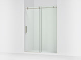 Composed™ 56-1/8"-59-7/8" W x 78" H sliding shower door with 3/8"-thick Crystal Clear glass