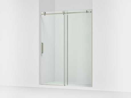 Composed™ 56-1/8"-59-7/8" W x 78" H sliding shower door with 3/8"-thick Crystal Clear glass