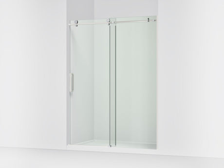 Composed™ 56-1/8"-59-7/8" W x 78" H sliding shower door with 3/8"-thick Crystal Clear glass