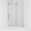 Artifacts™ 58-1/4"-59-1/4" W x 80-7/8" H sliding shower door with 3/8"-thick Crystal Clear glass