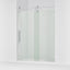 Artifacts™ 57-1/4"-58-1/4" W x 80-7/8" H sliding shower door with 3/8"-thick Crystal Clear glass