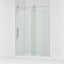 Artifacts™ 58-1/4"-59-1/4" W x 80-7/8" H sliding shower door with 3/8"-thick Crystal Clear glass