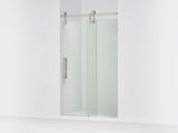 Artifacts™ 45-1/4"-46-1/4" W x 80-7/8" H sliding shower door with 3/8"-thick Crystal Clear glass