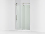 Artifacts™ 46-1/4"-47-1/4" W x 80-7/8" H sliding shower door with 3/8"-thick Crystal Clear glass