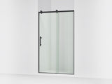 Rely® 44-5/8"-47-5/8" W x 76.99" H sliding shower door with 3/8"-thick Crystal Clear glass