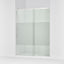 Rely® 56-5/8"-59-5/8" W x 76.99" H sliding shower door with 3/8"-thick Crystal Clear glass