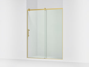 Rely® 56-5/8"-59-5/8" W x 76.99" H sliding shower door with 3/8"-thick Crystal Clear glass