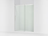 Rely® 56-5/8"-59-5/8" W x 76.99" H sliding shower door with 3/8"-thick Crystal Clear glass