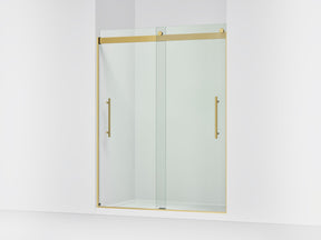Levity® Plus 56-5/8"-59-5/8" W x 77.53" H bypass shower door with 5/16"-thick Crystal Clear glass