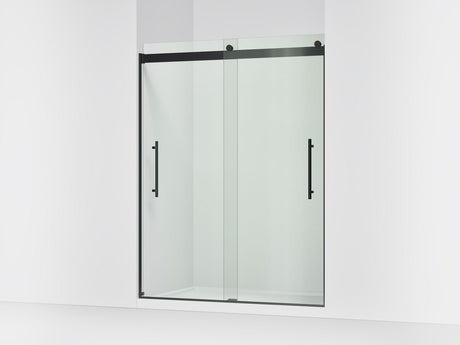 Levity® Plus 56-5/8"-59-5/8" W x 77.53" H bypass shower door with 5/16"-thick Crystal Clear glass