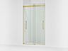 Levity® Plus 44-5/8"-47-5/8" W x 81.61" H bypass shower door with 3/8"-thick Crystal Clear glass