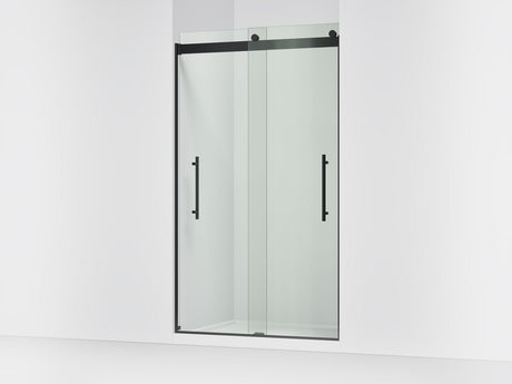 Levity® Plus 44-5/8"-47-5/8" W x 81.61" H bypass shower door with 3/8"-thick Crystal Clear glass