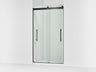 Levity® Plus 44-5/8"-47-5/8" W x 81.61" H bypass shower door with 3/8"-thick Crystal Clear glass