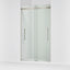Levity® Plus 44-5/8"-47-5/8" W x 81.61" H bypass shower door with 3/8"-thick Crystal Clear glass