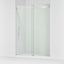 Levity® Plus 56-5/8"-59-5/8" W x 81.61" H bypass shower door with 3/8"-thick Crystal Clear glass