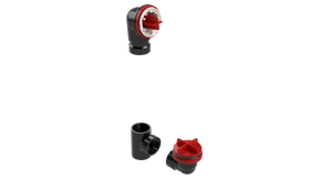 ABS Offset Waste & Overflow Testable Rough-In Kit (7030TDRI-K)