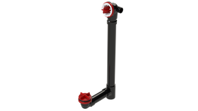 ABS Offset Waste & Overflow Testable Rough-In Extended with Condensate Hub (7035TDRI-20)