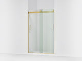 Levity® 44-11/16"-47-5/8" W x 74" H bypass shower door with 1/4"-thick Crystal Clear glass