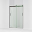 Levity® 44-11/16"-47-5/8" W x 74" H bypass shower door with 1/4"-thick Crystal Clear glass