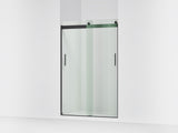 Levity® 44-11/16"-47-5/8" W x 74" H bypass shower door with 1/4"-thick Crystal Clear glass