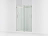 Levity® 44-11/16"-47-5/8" W x 74" H bypass shower door with 1/4"-thick Crystal Clear glass