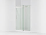 Levity® 44-11/16"-47-5/8" W x 74" H bypass shower door with 1/4"-thick Crystal Clear glass
