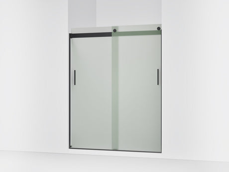 Levity® 56-5/8"-59-5/8" W x 74" H bypass shower door with 1/4"-thick Frosted glass