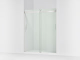 Levity® 56-5/8"-59-5/8" W x 74" H bypass shower door with 1/4"-thick Crystal Clear glass