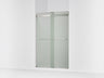 Levity® 44-5/8"-47-5/8" W x 74" H bypass shower door with 1/4"-thick Frosted glass