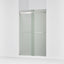 Levity® 44-5/8"-47-5/8" W x 74" H bypass shower door with 1/4"-thick Frosted glass