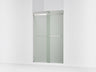 Levity® 44-5/8"-47-5/8" W x 74" H bypass shower door with 1/4"-thick Frosted glass