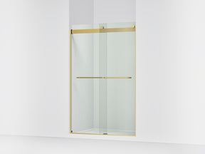 Levity® 44-5/8"-47-5/8" W x 74" H bypass shower door with 1/4"-thick Crystal Clear glass