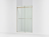 Levity® 44-5/8"-47-5/8" W x 74" H bypass shower door with 1/4"-thick Crystal Clear glass