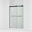 Levity® 44-5/8"-47-5/8" W x 74" H bypass shower door with 1/4"-thick Crystal Clear glass