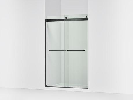 Levity® 44-5/8"-47-5/8" W x 74" H bypass shower door with 1/4"-thick Crystal Clear glass